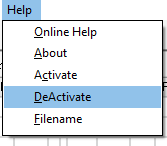 help deactivate