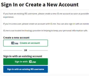 create a new account